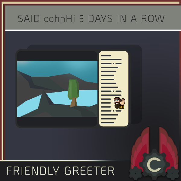 cohhHi 5 days in a row cohhHi 5 days in a row