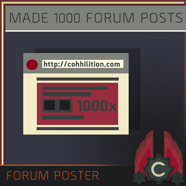 Forum Posts (1000 Posts) Forum Posts (1000 Posts)