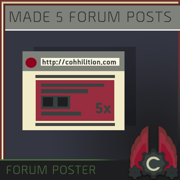 Forum Posts (5 Posts)