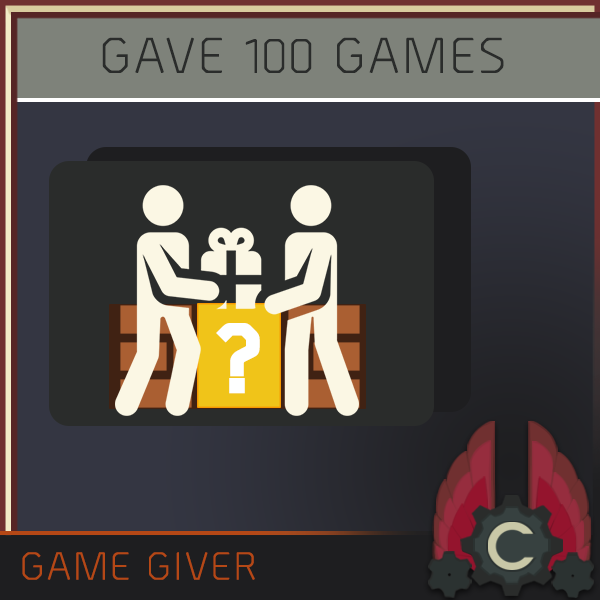 Game Donations (100 Games) Game Donations (100 Games)